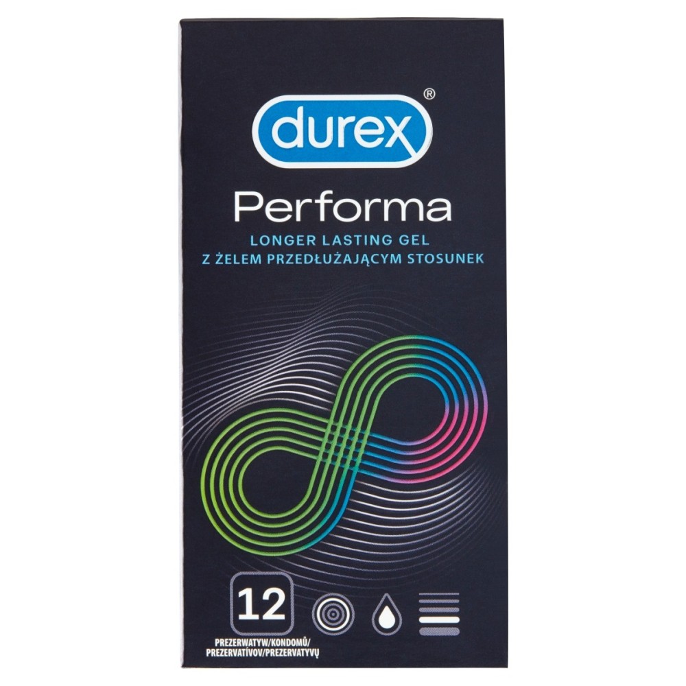 Preservativi Durex Performa 12 pezzi