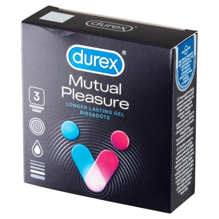 Durex Mutual Pleasure Condoms 3 pieces