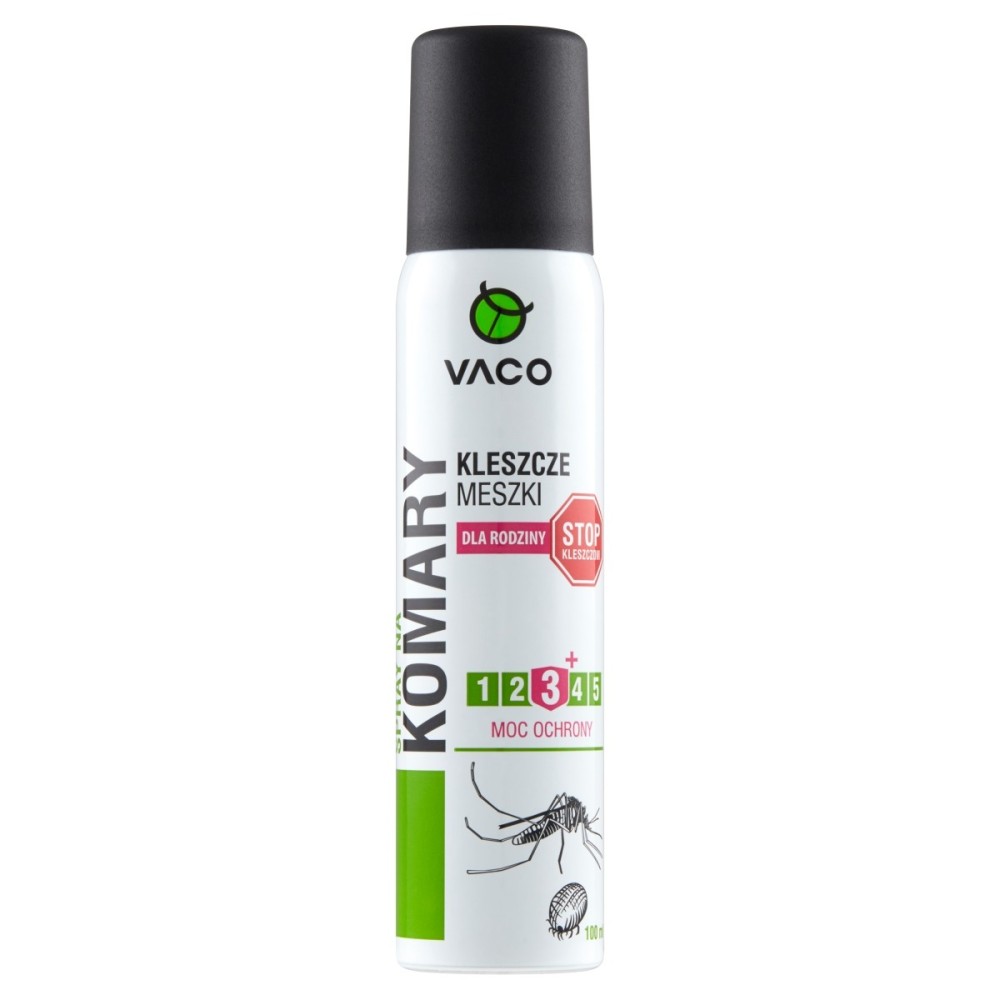 Vaco Spray para mosquitos, garrapatas y moscas 100 ml