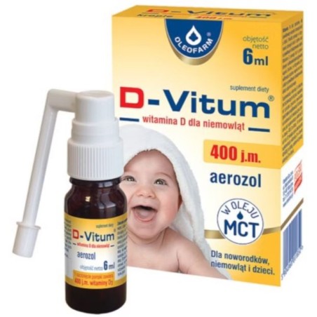 D-Vitum vitamin D pro miminka aer.dosto