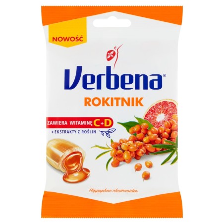 Verbena Herbal sea buckthorn candies 60 g