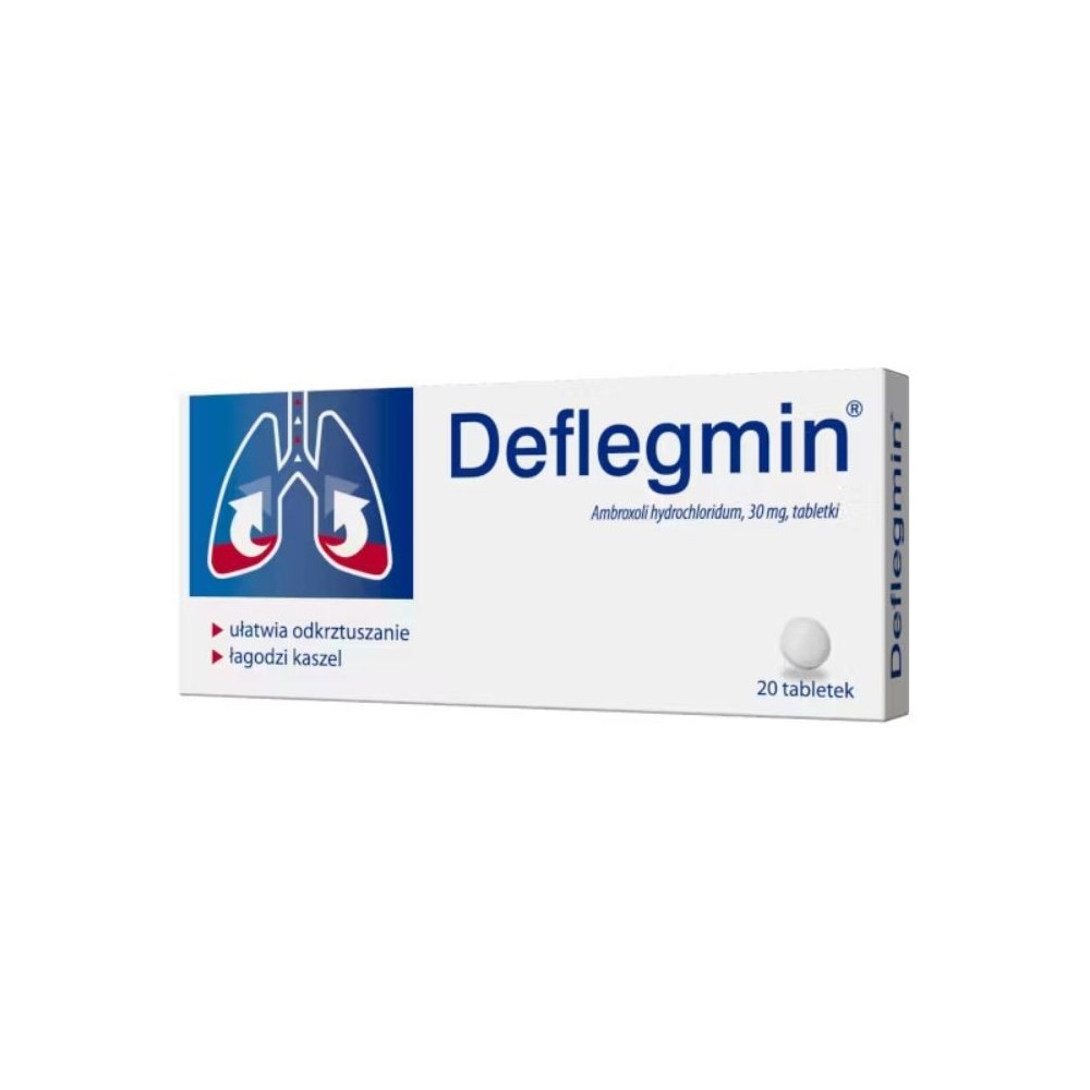 Deflegmin 30 mg 20 comprimés