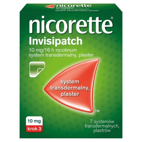 Nicorette Invisipatch Plaster 7 sztuk