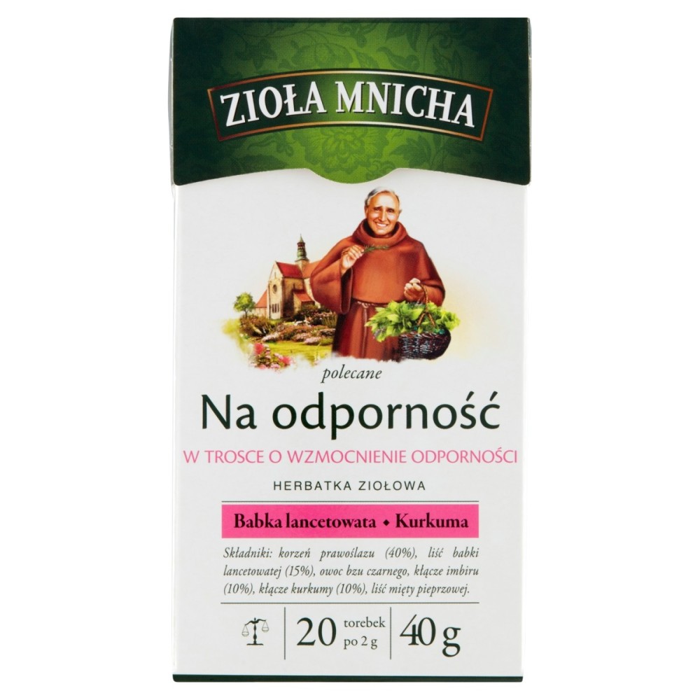 Monk's Herbs Tisane pour l'immunité 40 g (20 x 2 g)