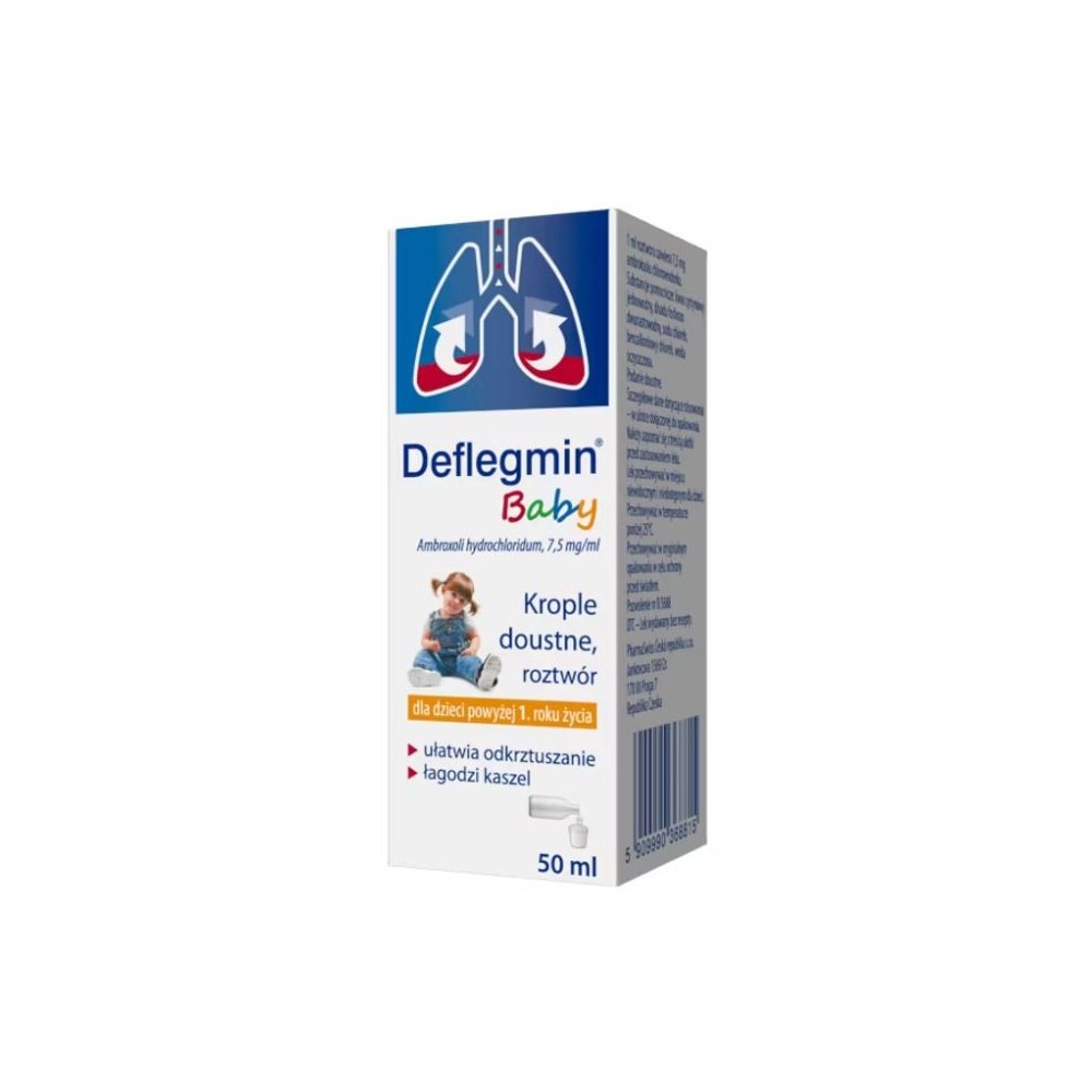 Deflegmin Baby krop.doust. 7,5 mg/ml 50 ml