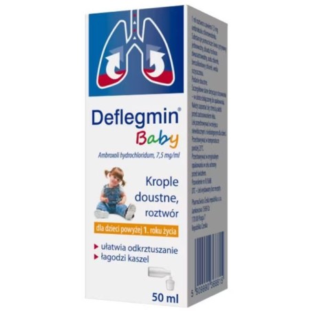 Deflegmin Baby krop.doust. 7,5 mg/ml 50 ml
