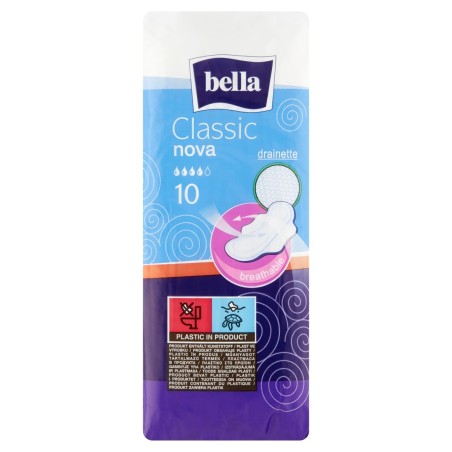 Bella Classic Nova Sanitary napkins 10 pieces