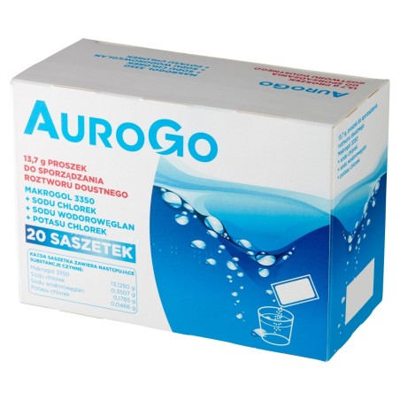 AuroGo Powder for oral solution 13.7 g (20 pieces)