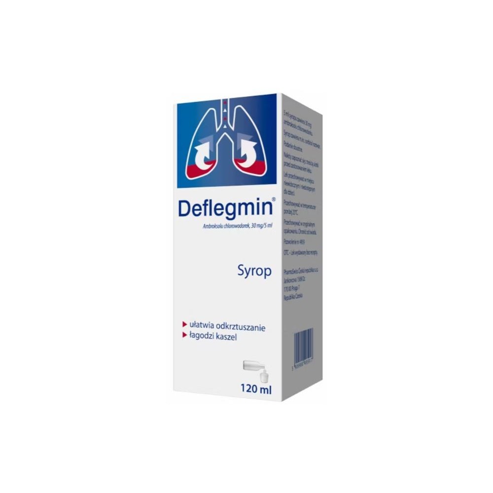 Deflegmin sirop 30 mg/5ml 120 ml