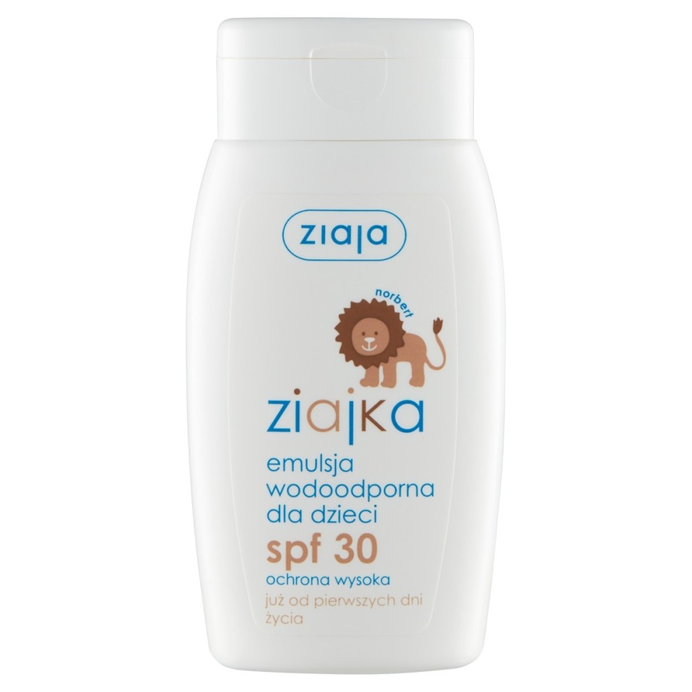 Ziaja Ziajka Waterproof emulsion for children from the first days of life SPF 30 125 ml
