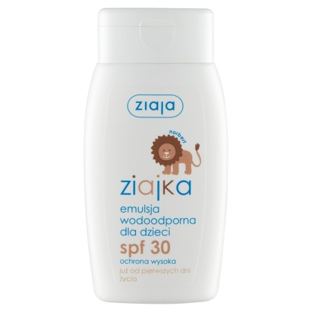 Ziaja Ziajka Emulsione waterproof per bambini fin dai primi giorni di vita SPF 30 125 ml