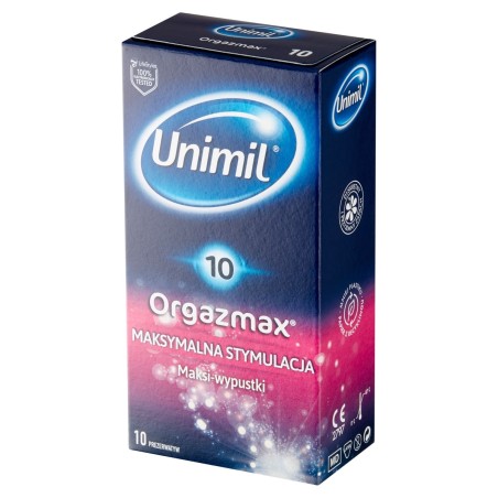 Unimil Orgazmax Condoms 10 pieces