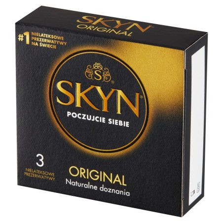 Skyn Original Non-latex condoms, 3 pieces