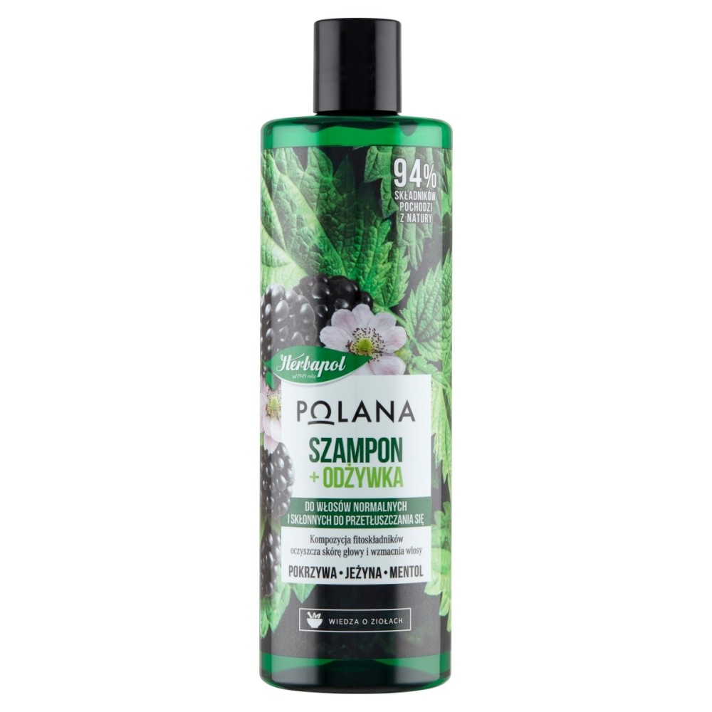 Herbapol Polana Shampoo + balsamo 400 ml