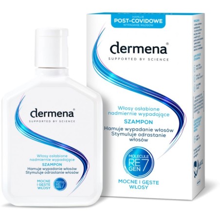 DERMENA shampoo preventing hair loss. 200 ml