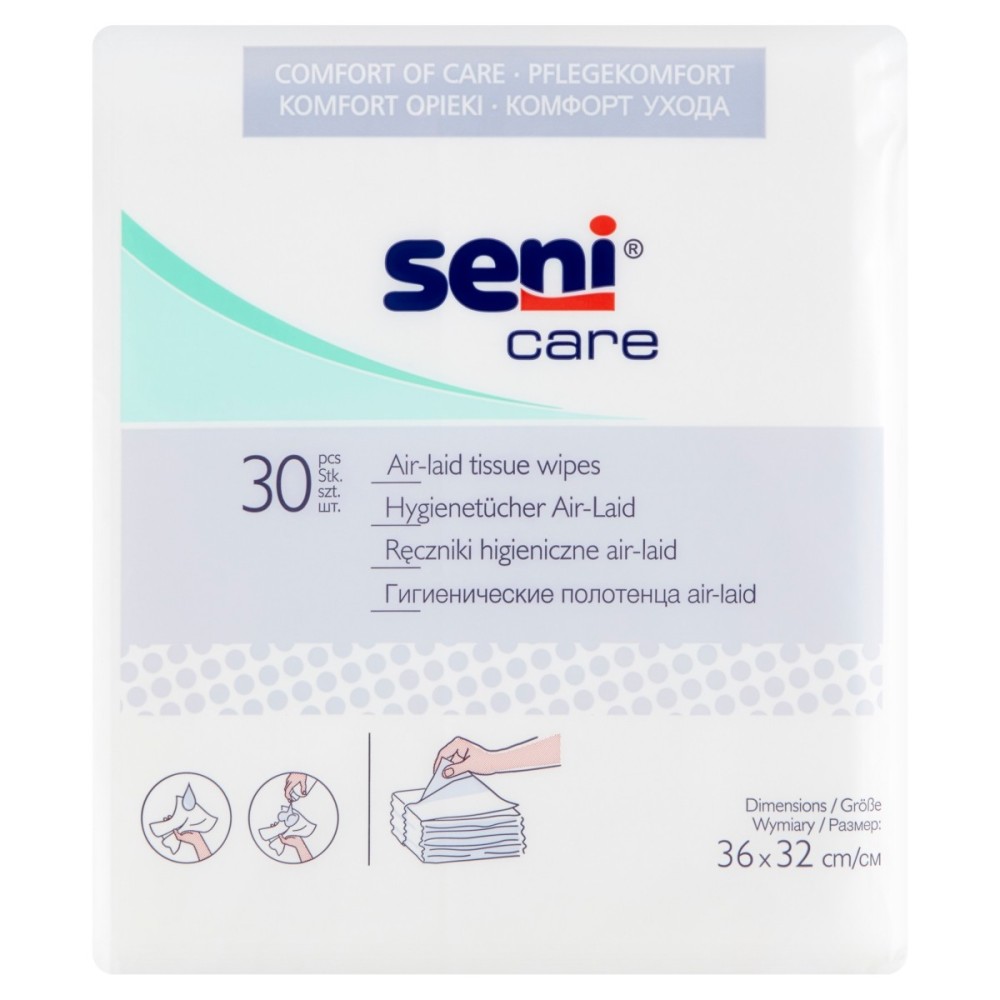 Seni Care Air-Laid hygienic towels 36 x 32 cm 30 pieces