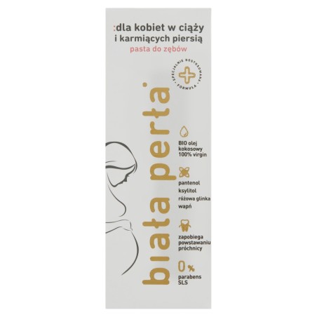 White Perła Toothpaste for pregnant and breastfeeding women 75 ml