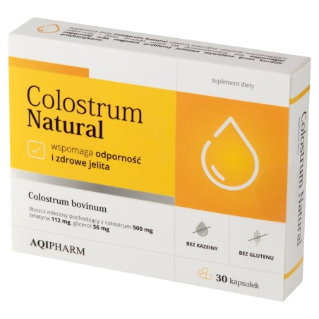 Colostrum Natural Dietary supplement 20.08 g (30 pieces)