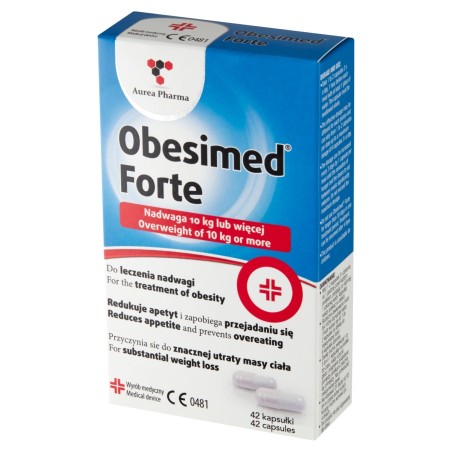 Obesimed Forte Dispositivo médico, cápsulas, 42 piezas