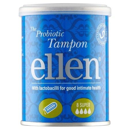 Ellen Super Tampony probiotyczne 8 sztuk