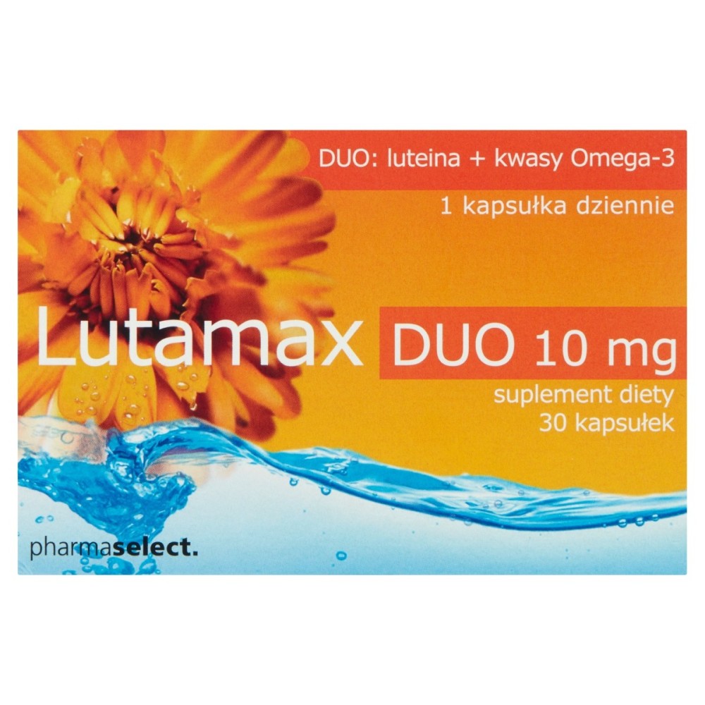 Lutamax Duo Suplement diety 10 mg 25 g (30 sztuk)