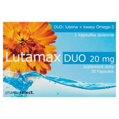 Lutamax Duo Nahrungsergänzungsmittel 20 mg 27 g (30 Stück)