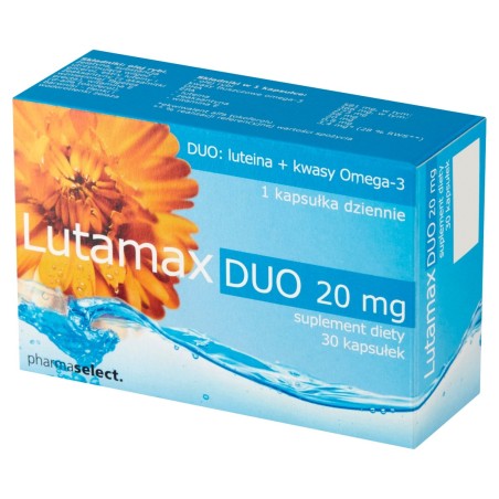 Lutamax Duo Nahrungsergänzungsmittel 20 mg 27 g (30 Stück)
