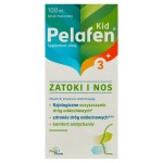 Pelafen Kid Complément alimentaire pour sinus et nez, saveur framboise 100 ml