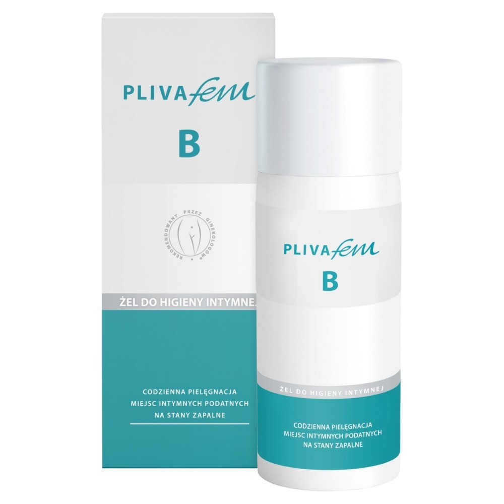 Plivafem B gel pro intimní hygienu 150 ml