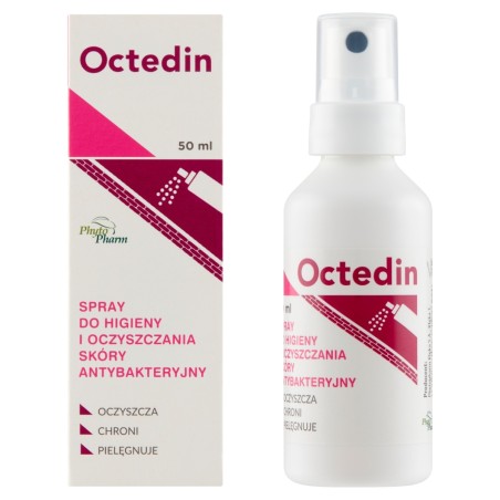 Octedin Antibacterial skin hygiene and cleansing spray 50 ml