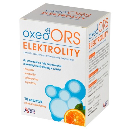Oxeo ORS Food for special medical purposes electrolytes 42 g (10 x 4.2 g)