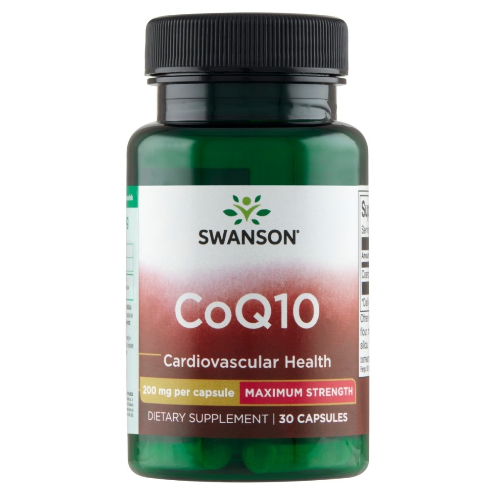 Swanson Suplement diety koenzym Q10 200 mg 23 g (30 sztuk)