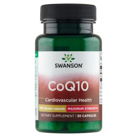 Swanson Complément alimentaire coenzyme Q10 200 mg 23 g (30 pièces)