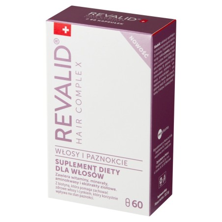 Revalid Hair Complex Suplement diety dla włosów 33,5 g (60 sztuk)