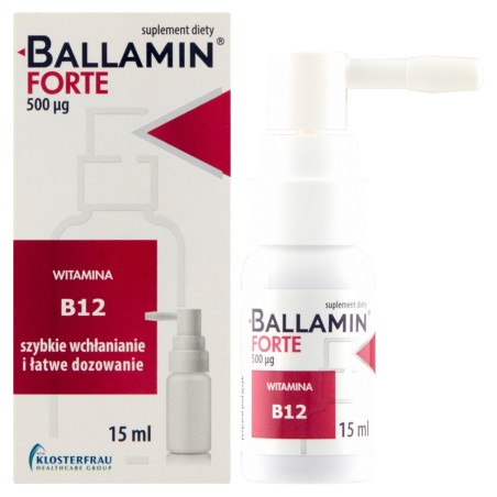 Ballamin Forte Dietary supplement vitamin B12 15 ml