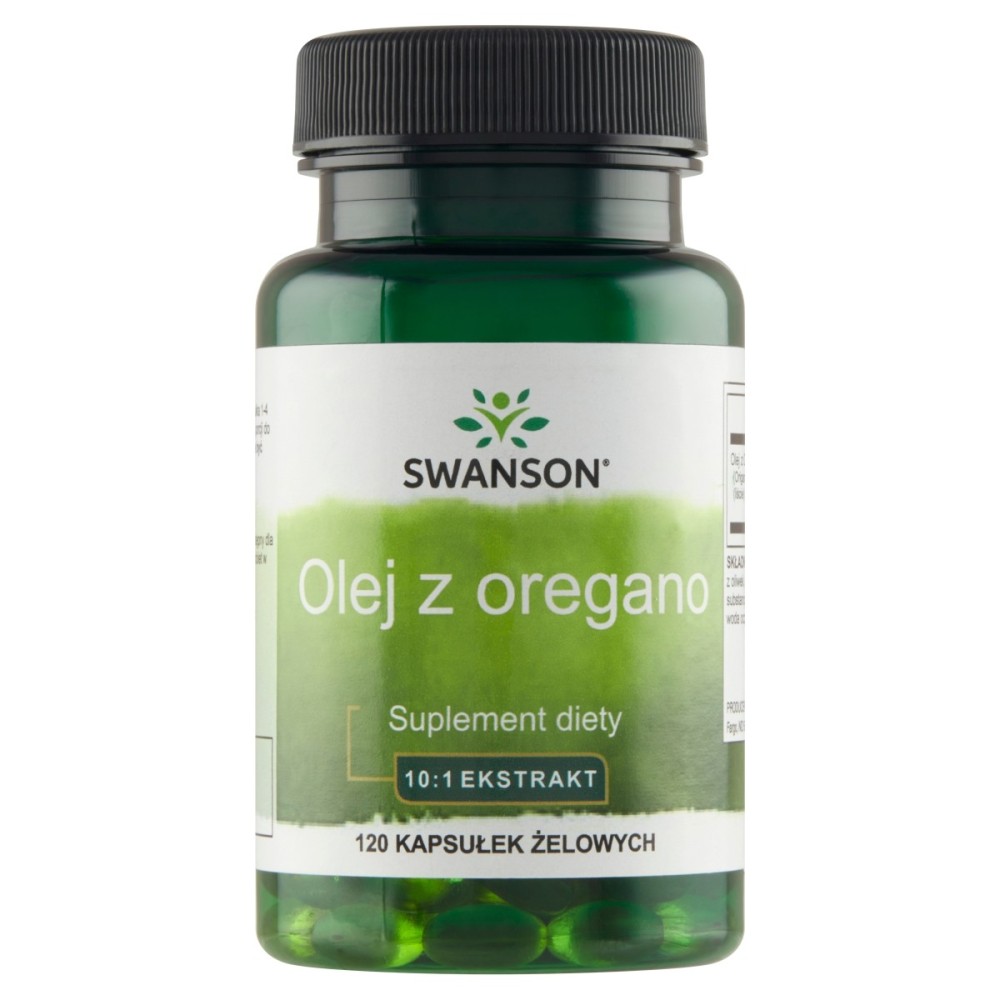 Swanson Suplement diety olej z oregano 38 g (120 sztuk)