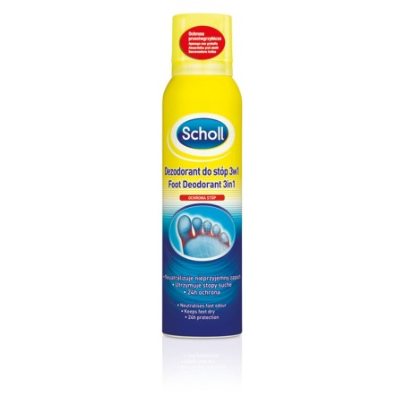 Scholl Foot deodorant 3v1 150 ml