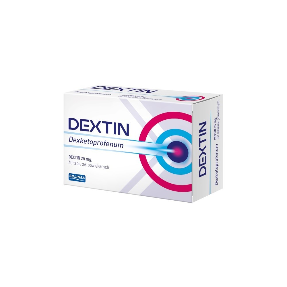 DEXTIN 25mg 30 film-coated tablets