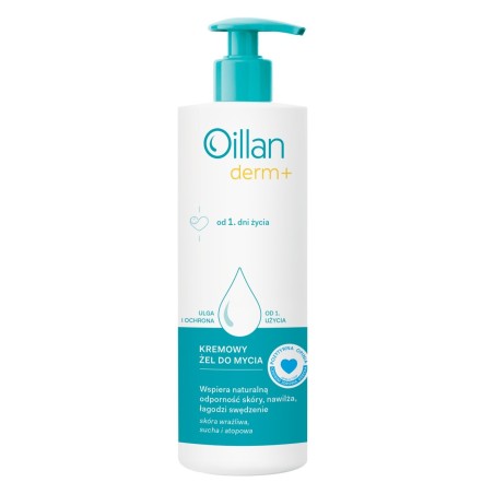 Oillan Derm+ Creamy cleansing gel 400 ml