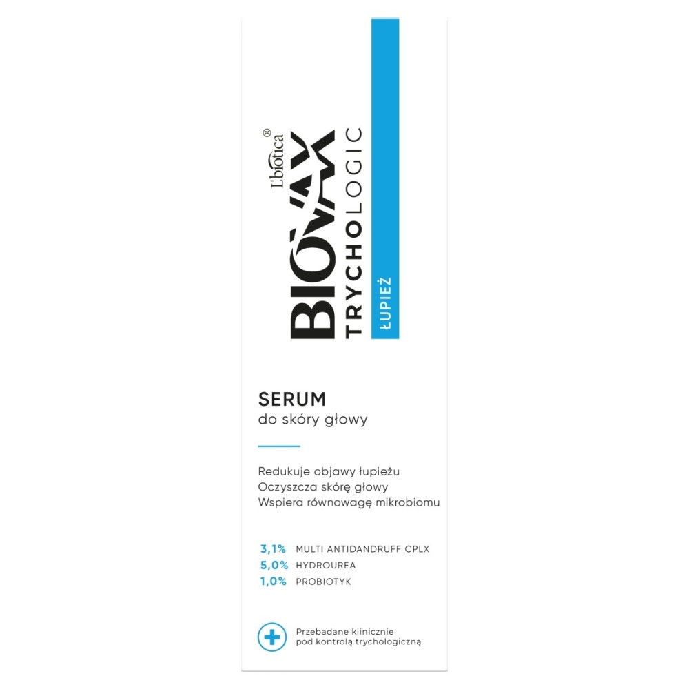 L'biotica Biovax Trychologic Sérum antipelliculaire du cuir chevelu 50 ml