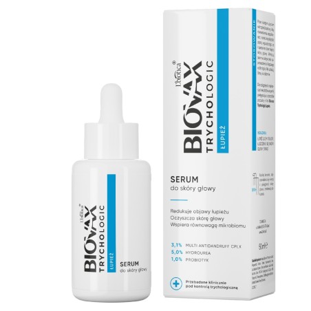 Biovax Trychologic serum do skóry głowy łupież, 50 ml
