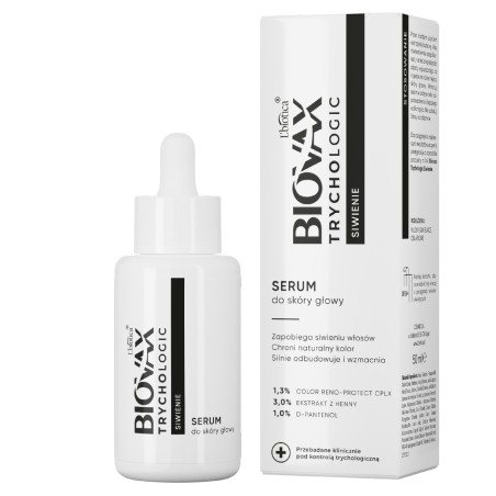 L'biotica Biovax Trychologic Graying scalp serum 50 ml