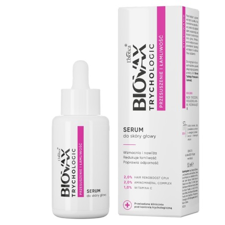 L'biotica Biovax Trychologic Dryness and Brittleness Scalp Serum 50 ml