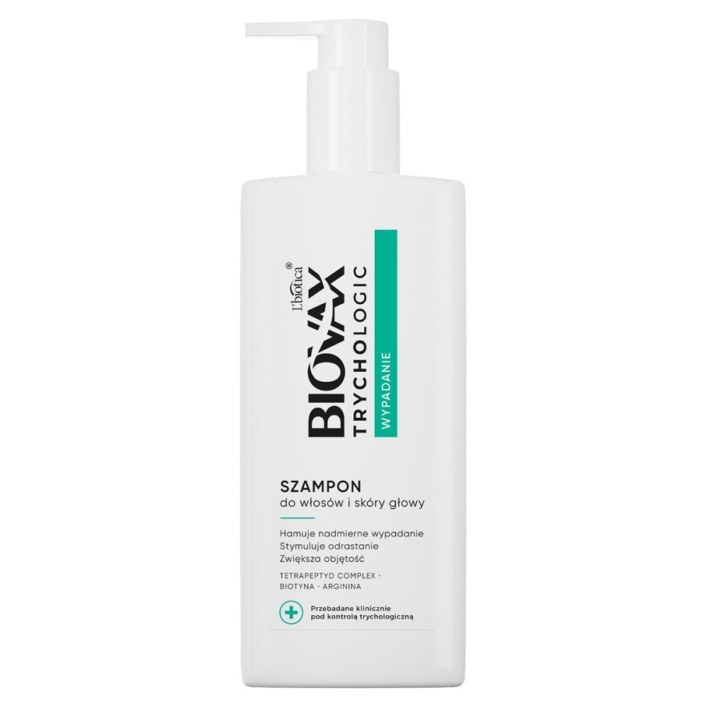 L'biotica Biovax Trychological Loss Shampoo für Haar und Kopfhaut 200 ml
