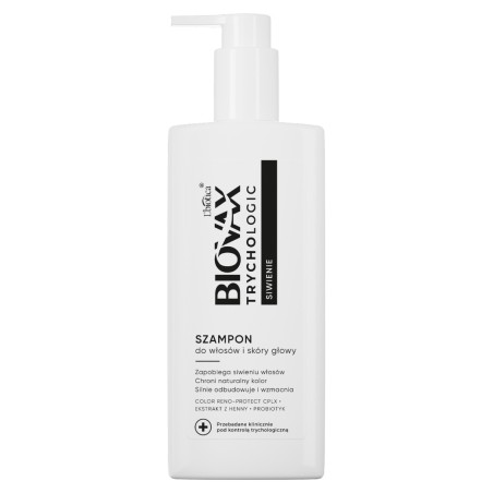 L'biotica Biovax Trychologic Graying šampon na vlasy a vlasovou pokožku 200 ml
