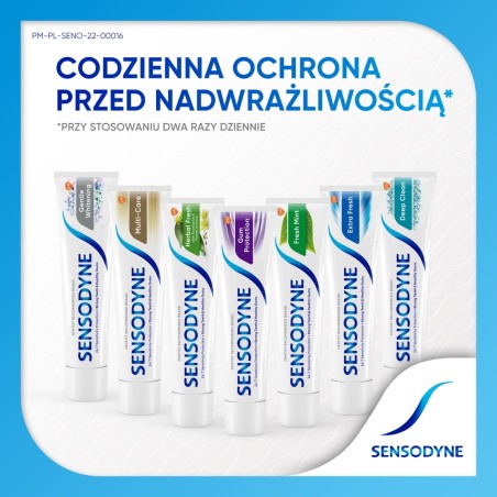 Sensodyne Extra Whitening Zahnpasta mit Fluorid 75 ml