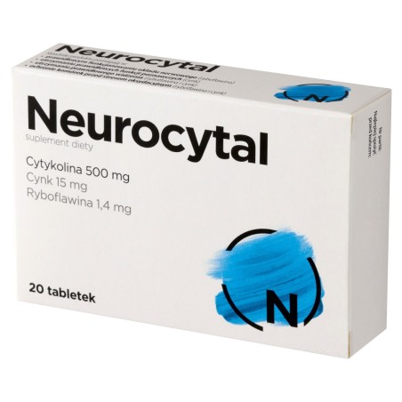Neurocytal Dietary supplement 20 tablets