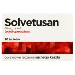 Solvetusan tablety 60 mg 20 kusů