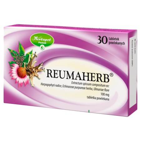 Reumaherb 100 mg Comprimidos recubiertos con película 30 piezas