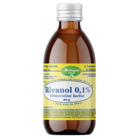 Rivanol 0.1% 1 mg/g Liquid for skin 90 g